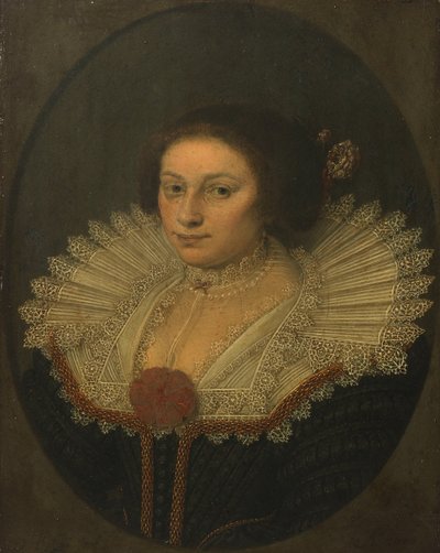 Portret van Aertje Witsen (1599-1652) door David Bailly